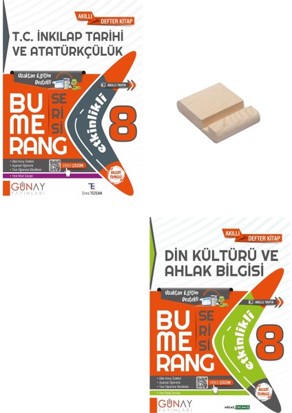 LGS 8.Sınıf Bumerang Etkinlikli Defter T.C. Inkılap Tarihi ve Din Kültürü