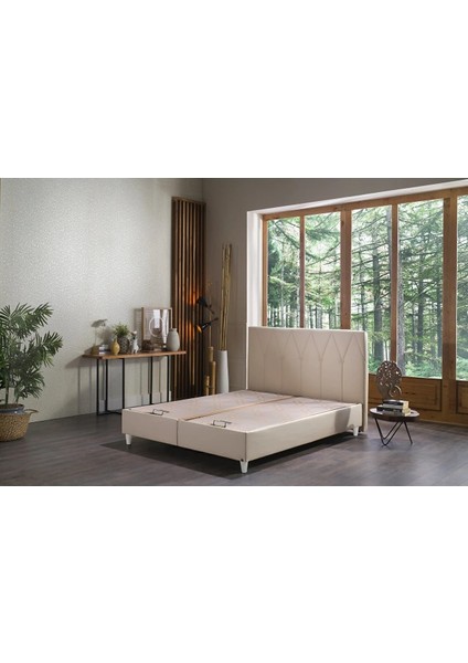 Enzo Baza Krem 150X200 - Krem