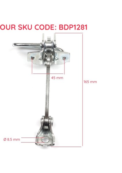 BDP1281 Fiat Panda Mk2 169 2003-2012 46826530 Için Arka Sağ Veya Sol Kapı Gergi Yayı modelleri