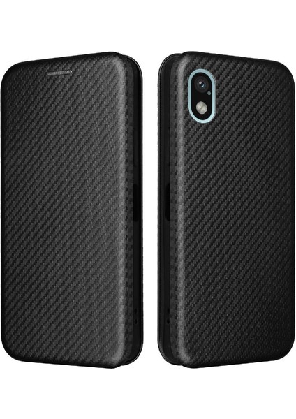 Sony Xperia Ace Iii Için Kılıf Tam Koruma Deri Folio Flip Case (Yurt Dışından)