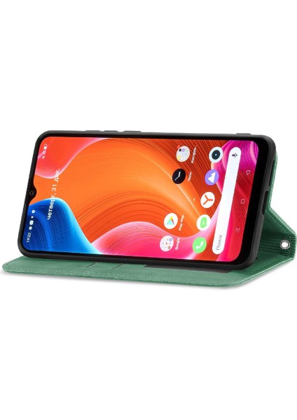 Realme C20 Deri Kılıf Fermuar Kordon Basit Iş Cüzdan Için Kılıf (Yurt Dışından) modelleri