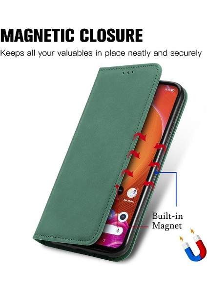 Realme C20 Deri Kılıf Fermuar Kordon Basit Iş Cüzdan Için Kılıf (Yurt Dışından) fırsatları