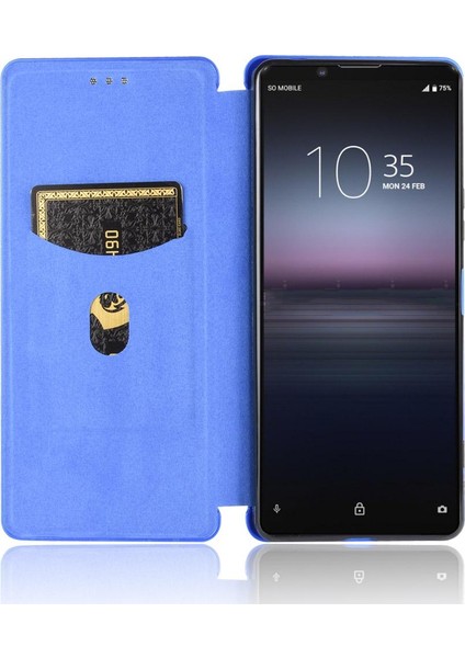 Kart Tutucu Kickstand ile Sony Xperia 1 Ii Tam Koruma Için Kılıf (Yurt Dışından) fırsatları