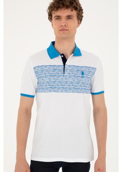 U.S. Polo Assn. Erkek Saks T-Shirt 50287103-VR045