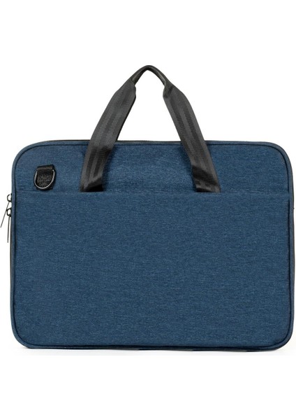 Necati Çanta Macbook Organizer Laptop Evrak Çantası 13 & 14 Inç Lacivert