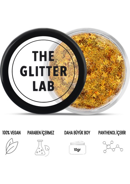 The Glitter Lab Jel Formlu Parlak Glitter - Pirates' Wish 10 gr E