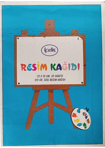 Ipek Resim Kağıdı 25/35 cm 120 Gr. Özel Resim Kağıdı