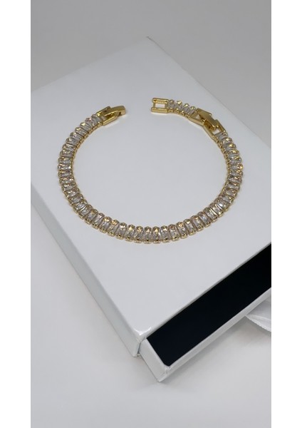 Baget Rhodium Suyolu Bileklik