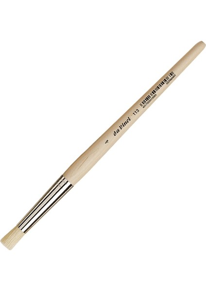 Domuz Kılı Yuvarlak Silindir Uçlu Stencil Şablon Fırçası Seri 113 No 4