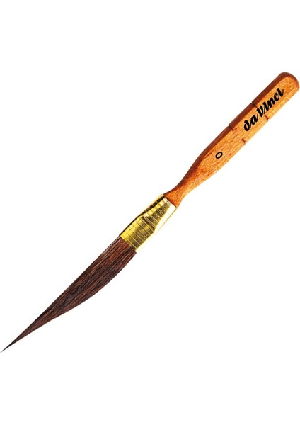Kazan Sincap Kılı Ekstra Uzun Kılıç Çizgi Fırçası Seri 700 No 0