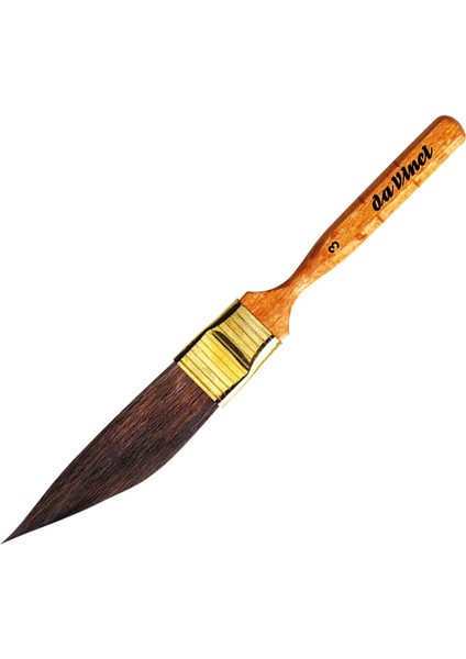 Kazan Sincap Kılı Ekstra Uzun Kılıç Çizgi Fırçası Seri 700 No 3