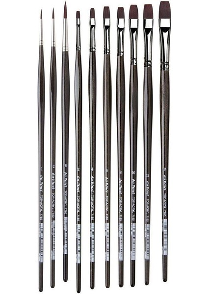 Nova Sentetik Metal Kutulu Akrilik ve Yağlı Boya Fırça Seti Seri 5404 fiyatları