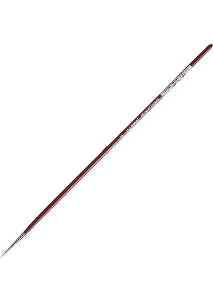 Kolinsky Kızıl Samur Kılı Yuvarlak Yağlı Boya Fırçası Seri 1610 No 00