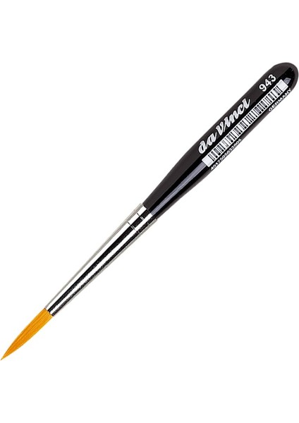 Sentetik Yuvarlak Suluboya ve Hobi Fırçası Xs Seri 943 No 0