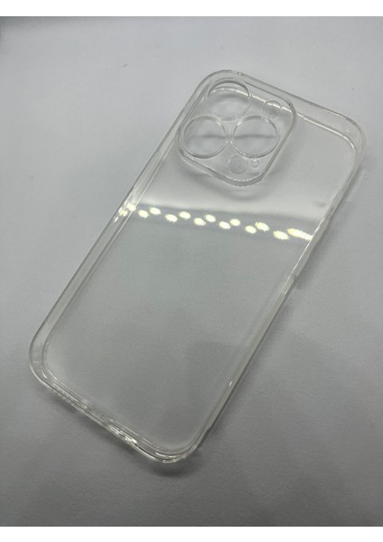 Apple iPhone 14 Pro Şeffaf Silikon Kılıf