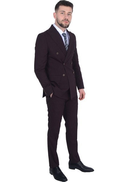 Erkek Kruvaze Takım Elbise 5001