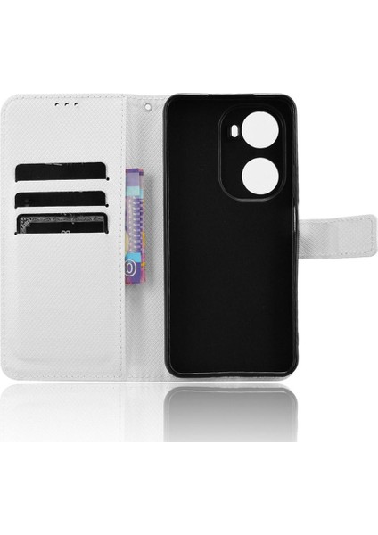 Huawei Nova 11 Se Için Kılıf Kapak Manyetik Cüzdan Kickstand Kart Tutucu (Yurt Dışından)