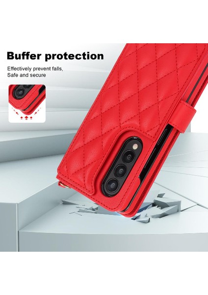 Samsung Galaxy Z Için Kılıf Fold 4 Premium Koruma Anti Hırsızlık Fırça Standı (Yurt Dışından) indirimleri