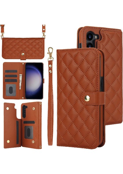 Samsung Galaxy A15 Için Kılıf 4g/5g Crossbody Tarzı ile 5 Kart Yuvaları Anti (Yurt Dışından)