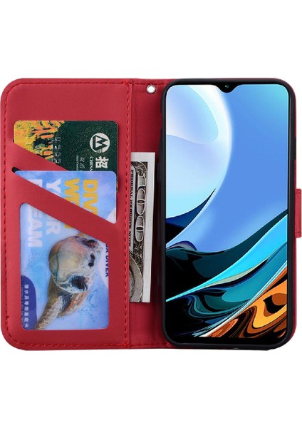 Xiaomi Redmi 9t Için Flip Case Deri Kılıf Darbeye Kapak Kapak Basit (Yurt Dışından) indirimleri