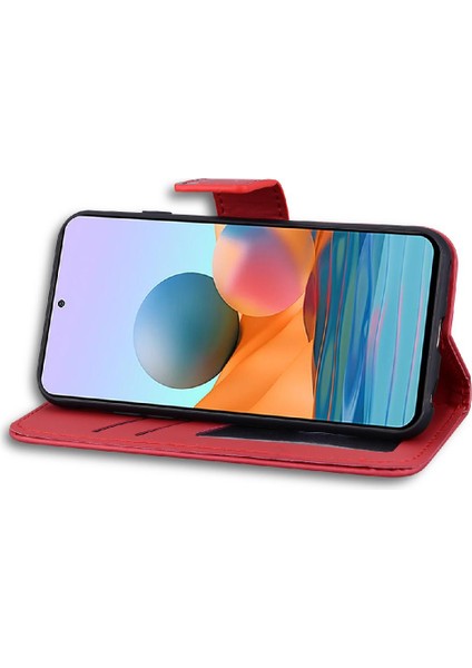 Xiaomi Redmi Not 10 Pro Için Flip Case Basit Iş Kapak Çevirin Deri (Yurt Dışından)