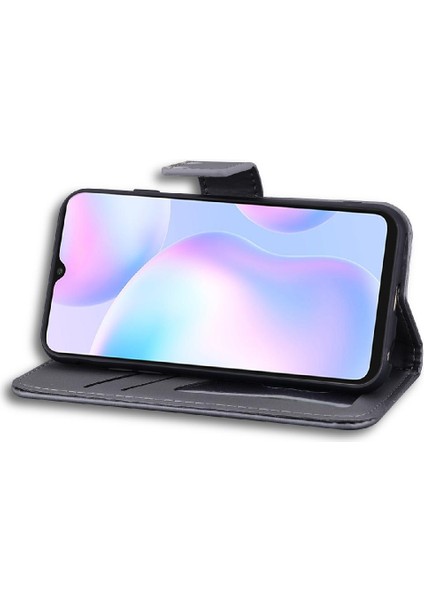 Xiaomi Redmi 9A Darbeye Basit Iş Deri Kılıf Için Flip Case (Yurt Dışından)