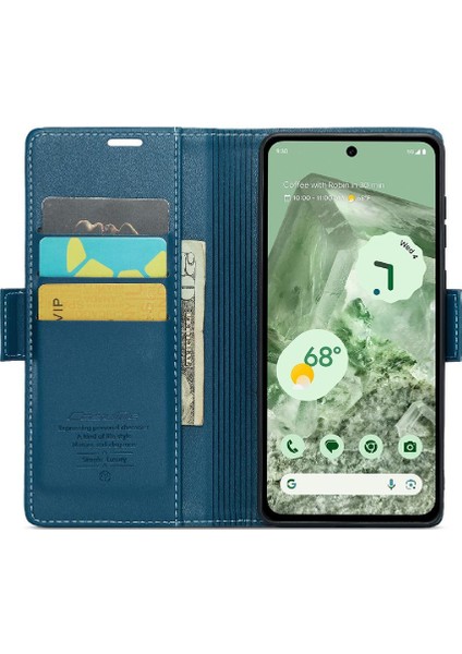 Google Piksel 8A Darbeye Vaka Kickstand Anti Dolandırıcılık Kartı Için Caseme Durumda (Yurt Dışından)