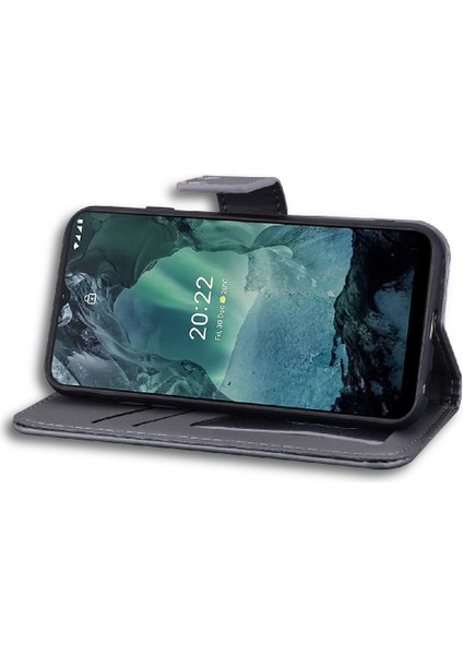 Nokia G21 Için Flip Case Cüzdan Kılıf Darbeye Kapak Kapak Basit (Yurt Dışından)