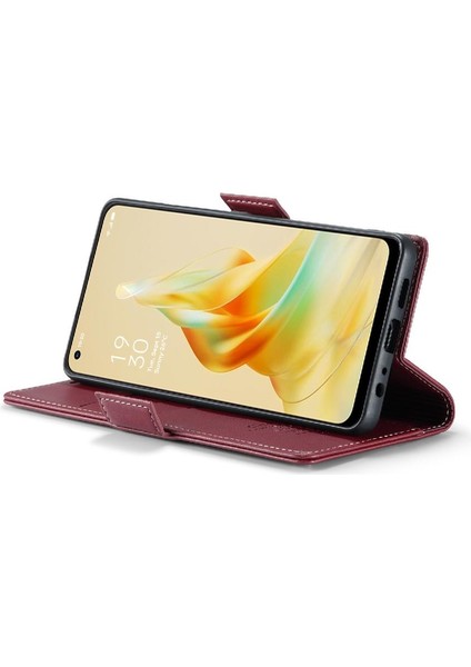 Oppo Caseme 7 4g Için Caseme Durumda Kickstand Kart Yuvası Anti Dolandırıcılık Cüzdan Kılıf (Yurt Dışından)