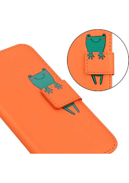 IPhone 14 Için Flip Case Pro Max Kapak Çevirin Deri Kılıf Basit Iş (Yurt Dışından)