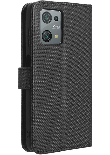 Blackview Oscal C30 Pro Kart Tutucu Kapak Manyetik Cüzdan Için Kılıf (Yurt Dışından)