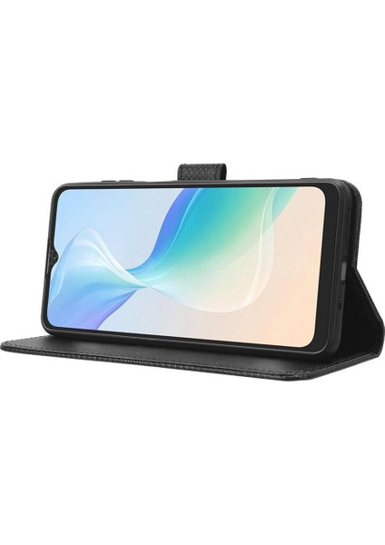 Blackview Oscal C30 Pro Kart Tutucu Kapak Manyetik Cüzdan Için Kılıf (Yurt Dışından)