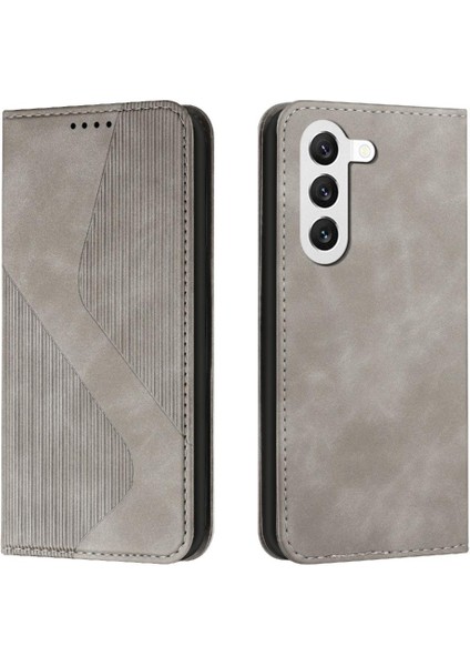 Samsung Galaxy S23 Için Kılıf Cüzdan Kickstand Kart Yuvaları Tutucu Folio Kapak (Yurt Dışından)