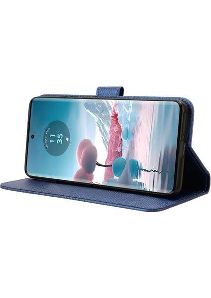 Motorola Kenar 40 Neo 5g Için Kılıf Kickstand Kart Tutucu Manyetik Cüzdan (Yurt Dışından) indirimleri