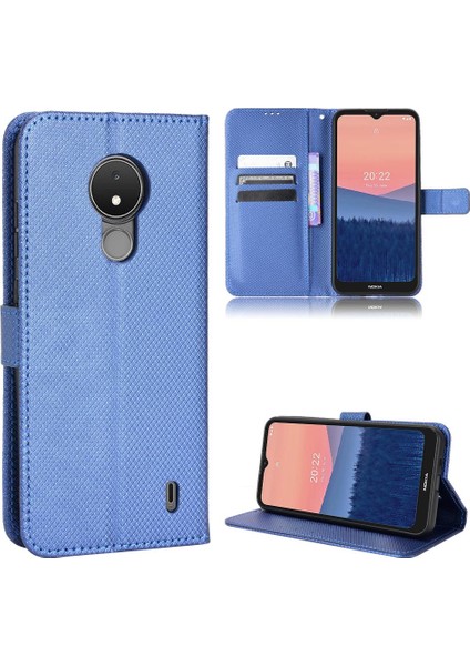 Nokia C21 Kart Tutucu Manyetik Cüzdan Kapak Kickstand Için Kılıf (Yurt Dışından) fiyatları