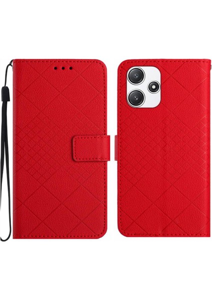 Xiaomi Poco M6 Pro 5g Için Flip Case Kart Yuvası Standı Cüzdan Pu Deri ile (Yurt Dışından)