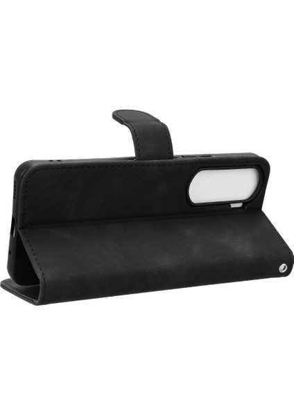 Onur Için Kılıf 90 Lite Deri Folio Flip Case Kart ile Tam Koruma (Yurt Dışından)