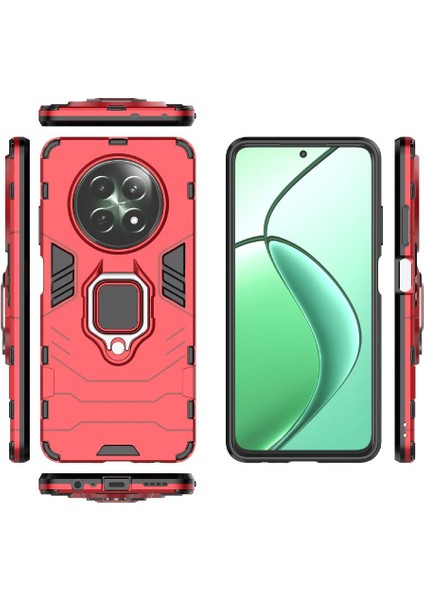 Realme 12 5g Kickstand 360 &deg; Dönen Halka Askeri Damla Koruma Için Kılıf (Yurt Dışından)