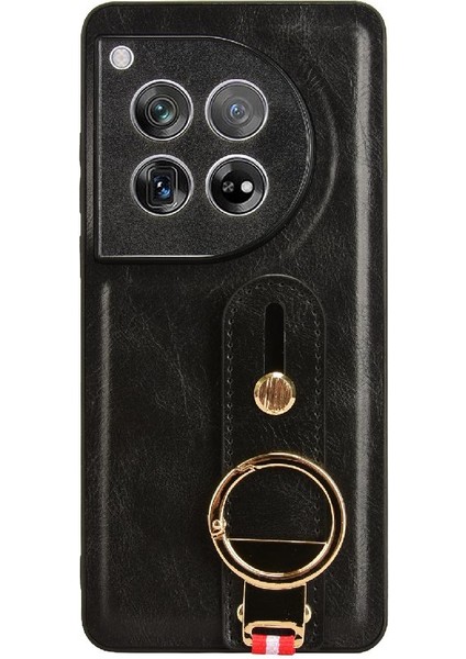 Oneplus 12 Uyumluluk Bilek Kayışı Premium Pu Deri Için Kılıf (Yurt Dışından)