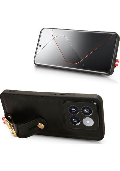Xiaomi 14 Için Kılıf Pro Kolaylık Bilek Kayışı Uyumluluk Premium Pu (Yurt Dışından)