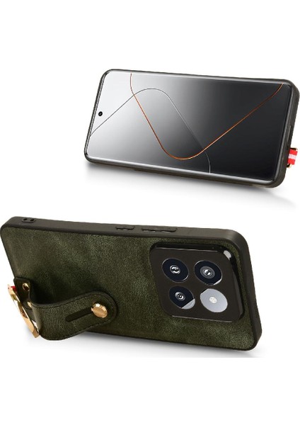 Xiaomi 14 Için Kılıf Pro Kolaylık Bilek Kayışı Uyumluluk Premium Pu (Yurt Dışından)
