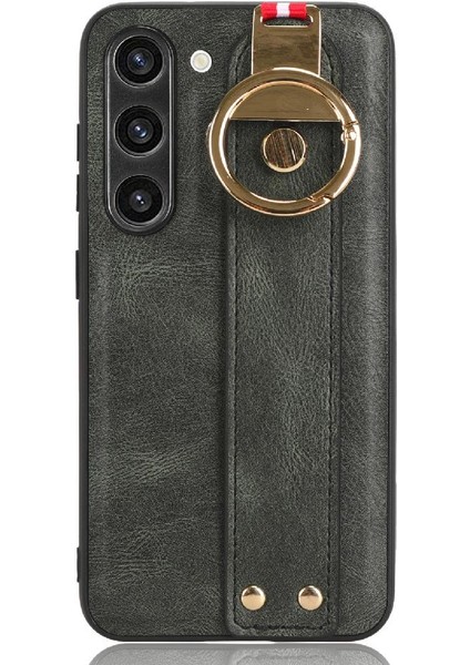 Samsung Galaxy S23 Uyumluluk Premium Pu Deri Bilek Kayışı Için Kılıf (Yurt Dışından) fırsatları