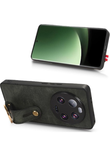 Xiaomi 13 Ultra Kolaylık Premium Pu Deri Uyumluluk Için Kılıf (Yurt Dışından)