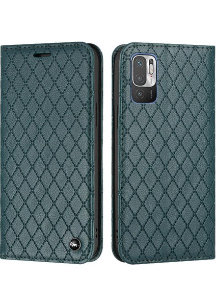 Xiaomi Redmi Için Not 10 5g Iş Cüzdan Manyetik Kabuk Kart Yuvaları (Yurt Dışından)