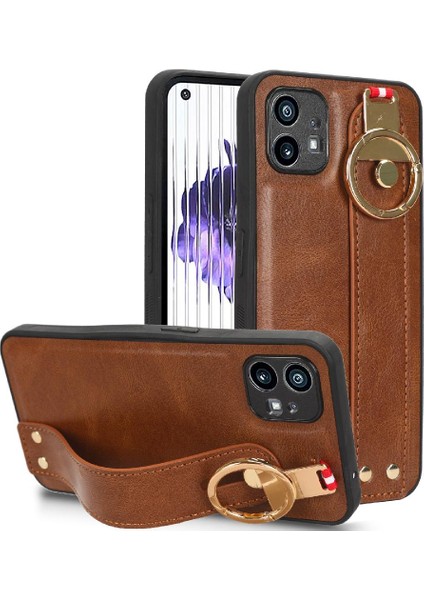 Nothing Kılıf Telefon 1 Uyumluluk Premium Pu Deri Kolaylık (Yurt Dışından)