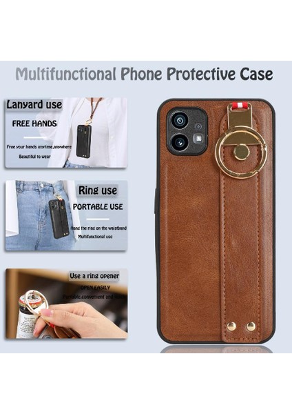 Nothing Kılıf Telefon 1 Uyumluluk Premium Pu Deri Kolaylık (Yurt Dışından) fiyatları