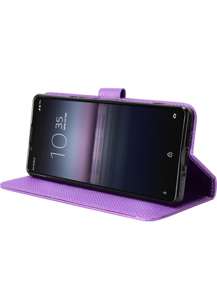 Sony Xperia 1 Iıı Kart Tutucu Manyetik Cüzdan Kickstand Kapak Için Kılıf (Yurt Dışından)