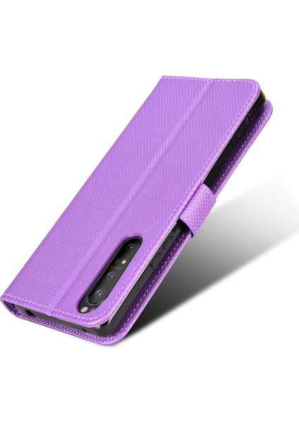 Sony Xperia 1 Iıı Kart Tutucu Manyetik Cüzdan Kickstand Kapak Için Kılıf (Yurt Dışından)
