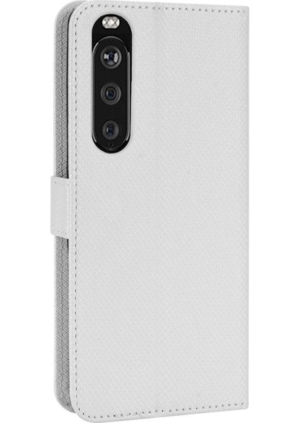 Sony Xperia 1 Iı Manyetik Cüzdan Kickstand Kart Tutucu Kapak Için Kılıf (Yurt Dışından)