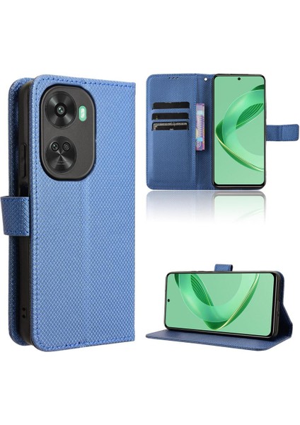 Huawei Nova 11 Se Için Kılıf Kapak Manyetik Cüzdan Kickstand Kart Tutucu (Yurt Dışından)